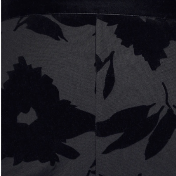 LULU's Sexy Chic Elegant Wedding Velvet Floral Sophisitcated Jumpsuit Pantsuit - Picture 7 of 8